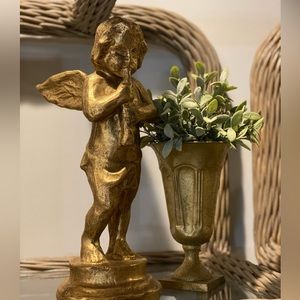 Decorative Gold Cherub